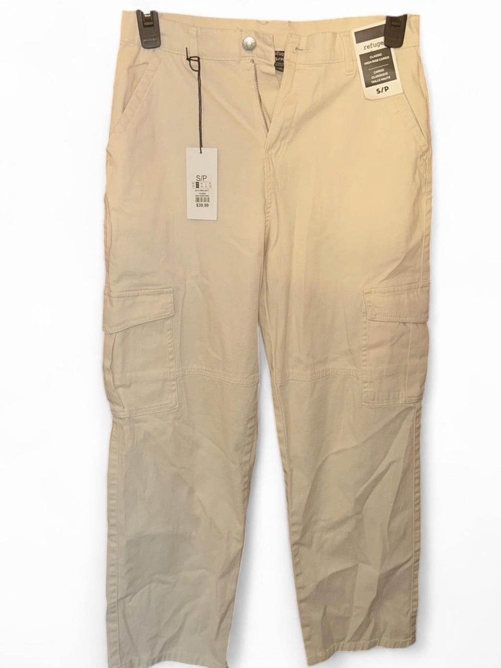 Refuge Beige Cargo Pants